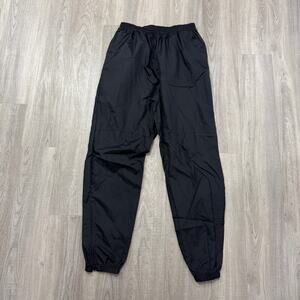 Vintage Nike Windbreaker Track Pants Mens Extra Large XL Black 90s Swoosh Check